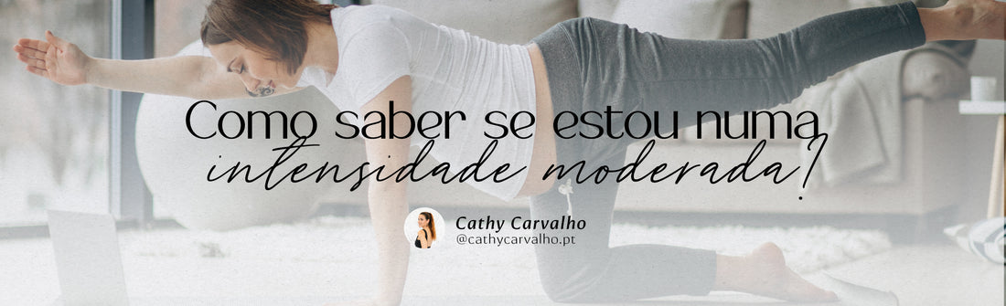 Como saber se estás a treinar numa intensidade moderada durante um treino na Gravidez? 🤰🏻